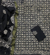 Block Print Elegant Cotton Suit Set - Yanchi